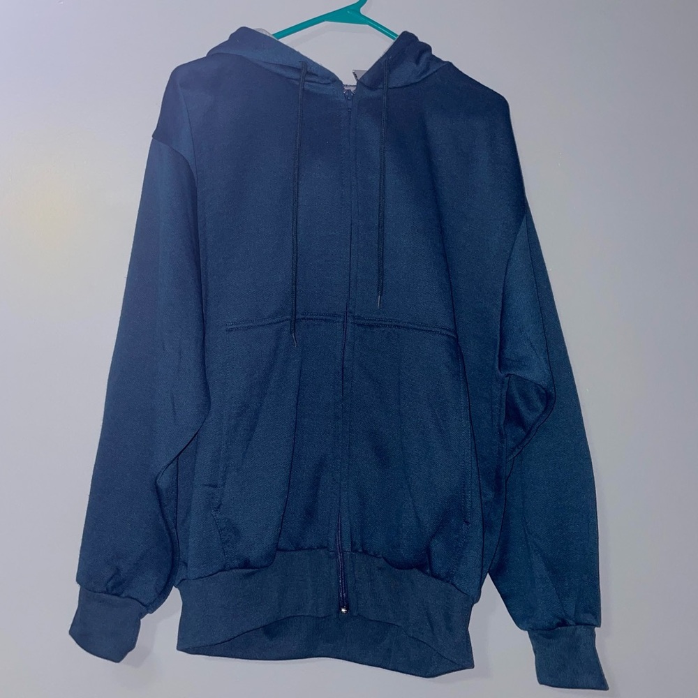 🗺️Men’s Franklin Blue Hoodie